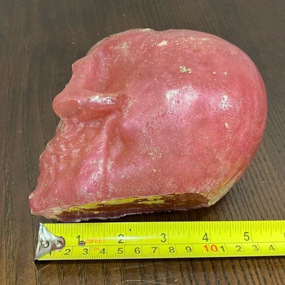 SKULL SHAPED EPOXY RESIN ashtray/planter - Picture 9 of 13